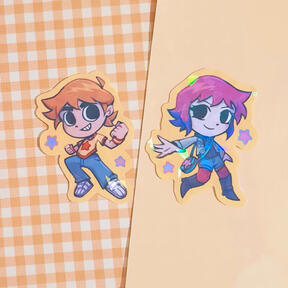 Scott Pilgrim Stickers