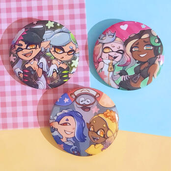 Splatoon Buttons