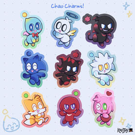 Chao Stickers (Charms!)