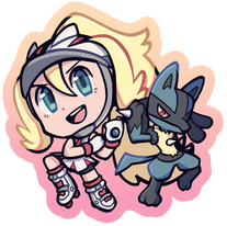[POKEMON] Korrina & Lucario
