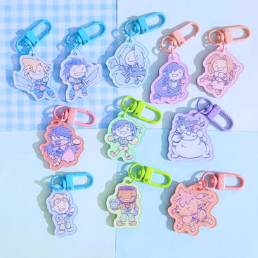 FF7 Doodle Charms